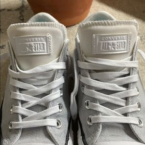 Grey textile Converse, almost new!